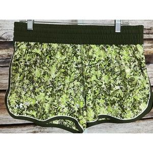 Under Armour Heat Gear Womens Semi Fitted Athletic Running Shorts Size Large